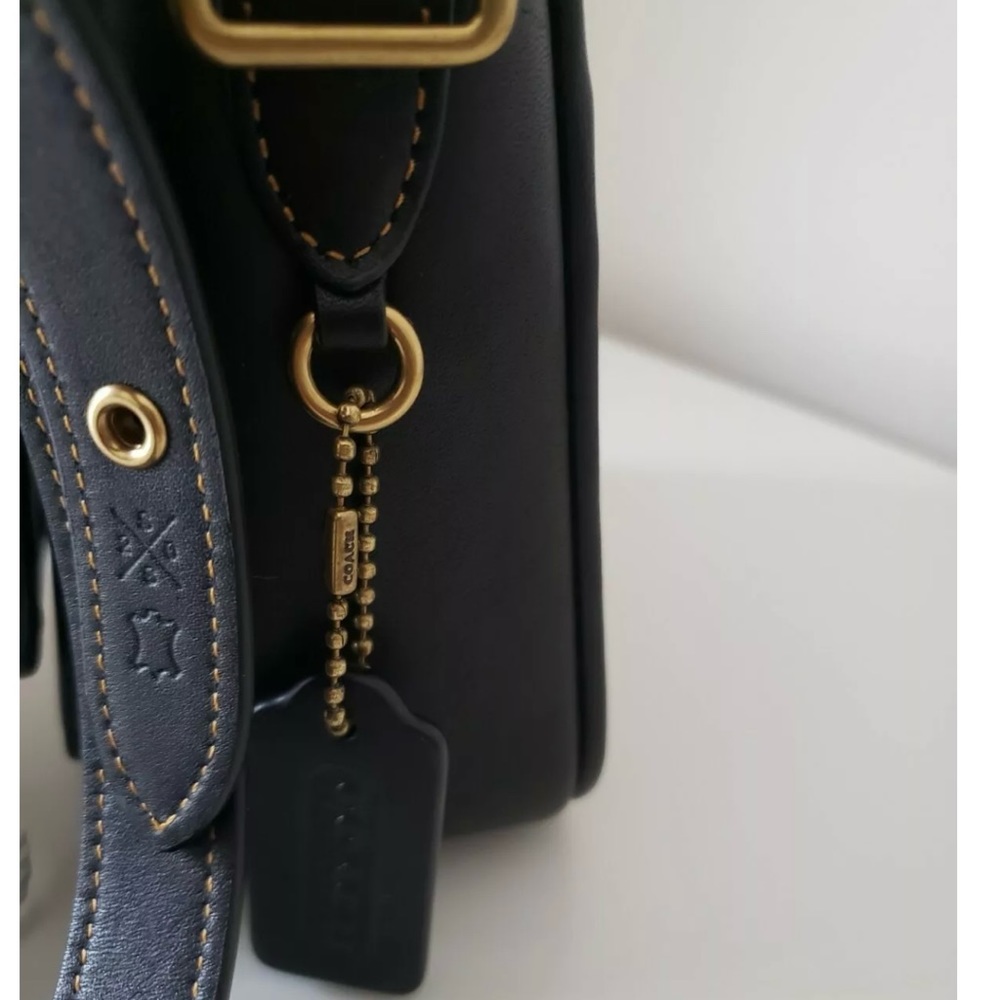 Coach Small Mini Rambler Glovetanned Leather Messenger Bag - Picture 9 of 10